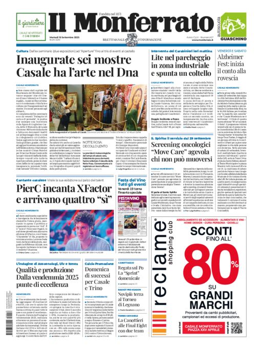 Il Monferrato - Edizione 67 del 16/09/2025